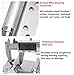 Ranbo Commercial Grade 304 Stainless Steel Ball Bearing Heavy Duty Double Action Spring Loaded Door Swing gate Hinge for Saloon Western Bar Pub Swinging Café Doors 3 x 5 inch(Pack of 2)