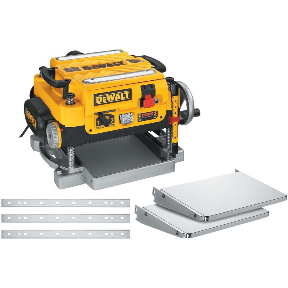 Photo 1 of DEWALT Thickness Planer, Two Speed, 13-inch, 15 Amp, 20,000 RPM Motor (DW735X)