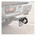 CURT 48205 Pintle Hook Hitch 10,000 lbs, Fits 2-1/2 to 3-Inch Lunette Ring, Mount Required, Carbide Black Powder Coat