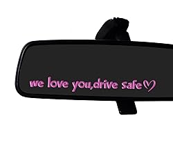 Set of 2 We Love You, Drive Safe Multi-Surface
