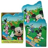 Disney Mickey Mouse Clubhouse 12 Piece Shaped Wood Puzzle - Assorted Styles