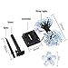Solar Outdoor String Lights,Gdealer 22ft 50 LED Waterproof Solar Powered String Flower Fairy Lights Christmas Lights for Home, Gardens, Lawn, Patio, Halloween, Christmas Trees, Weddings, Parties
