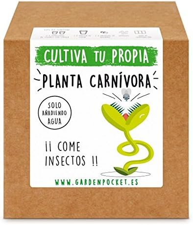 Garden Pocket - Kit Cultivo Planta CARNÍVORA Venus: Amazon.es: Jardín