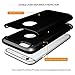 LUVVITT [Ultra Armor] Shock Absorbing Case Best Heavy Duty Dual Layer Tough Cover for Apple Phone 6 Plus / Phone 6s Plus Black