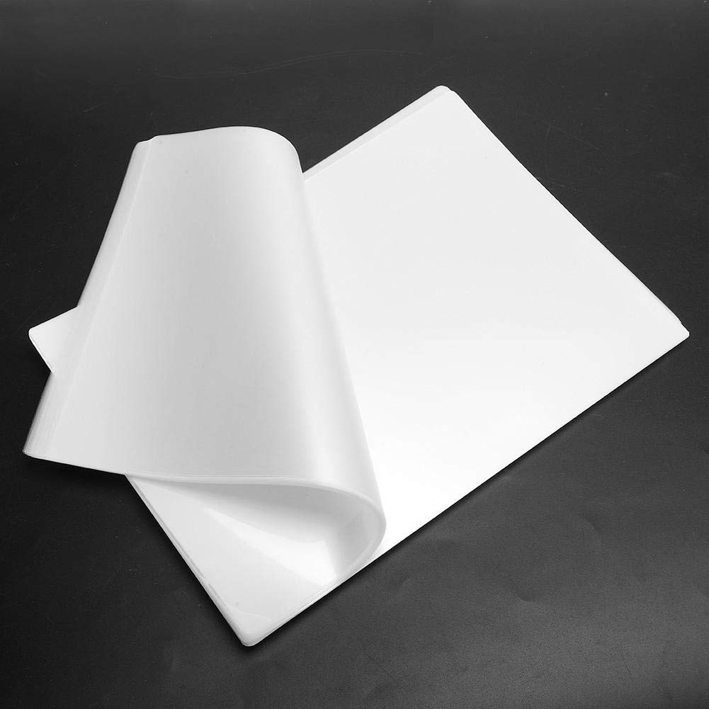 80MIC A4 Plastic Thermal Laminating Pouches100Pcs Laminating Film for Photo Files Card Picture Long-Term Storage Office Supplies(0.08mm) Office Supplies