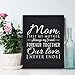Mom Gift, Mom Quote Sign, Mom Chalkboard Print, Unique Gift for Mom and Mom Christmas Gift, Mom Wall Decor, Best Mom Gift, Mom Gift from Daughter, Mom Gift from Son -