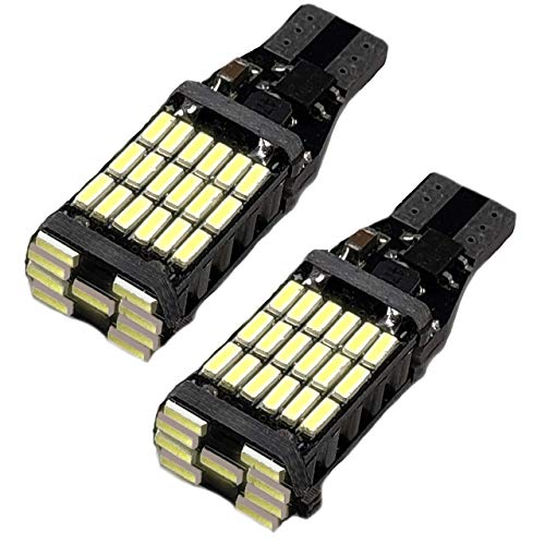 DUKON 2 X 2000 Lumens Extremely Bright 360-Degree 921 912 W16W T10 T15 LED Bulbs Used for Car Backup Reverse Lights, Xenon White. Also Working for Recreative Vehicles - Thumbnail 2