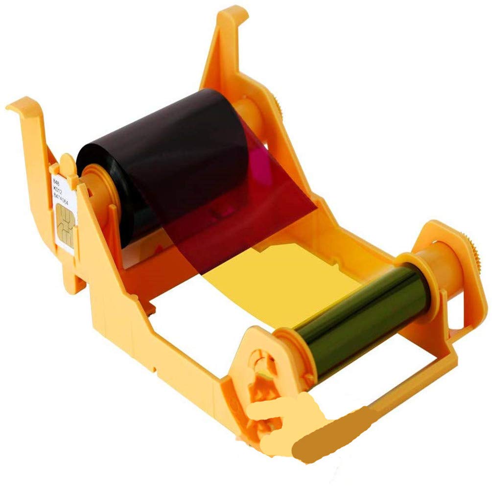 New 800033-848 YMCKOK Color Ribbon Compatible for Zebra ZXP Series 3 ZXP3 Card Printer Dounble-Sided 165 Prints Compatible 800033-848 Ribbon