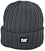 Caterpillar Rib Watch Cap, Graphite, One Size