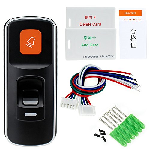 LIBO I90 Mini Biometric Fingerprint Access Controller RFID Standalone Fingerprint Reader Support SD Card for Open Electric Door Lock