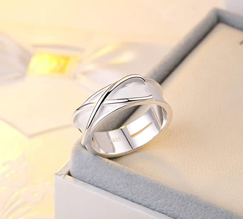 OfficialOtaku Cosplay Silver Time Ring - Adjustable