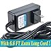PwrON 6.6 FT 9V AC to DC Adapter for Casio Keyboard CTK-720, CTK-2000, CTK-2100, CTK-3000, CTK-4000, LK-100, LK-110, LK-220, LK-230, LK-270,WK-110, WK-200, WK-210