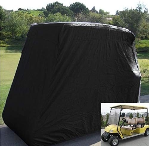 ConPus 4 Passenger Golf Cart Covers Waterproof Outdoor Golf Cart Cover for EZGO EZ GO TXT RXV Club Car Precedent Onward Onward DS Star Car Yamaha G14-G19 Drive Carts Sunproof Dustproof 4 Seat Cover ConPus 4 Passenger Golf Cart Covers Waterproof Outdoor Golf Cart Cover for EZGO EZ GO TXT RXV Club Car Precedent Onward Onward DS Star Car Yamaha G14-G19 Drive Carts Sunproof Dustproof 4 Seat Cover