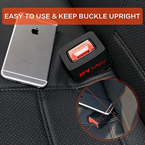 Car Seat Belt Buckle Holder Guard for Kids & Adults Soft Silicone Cover Helper Keeps Receiver