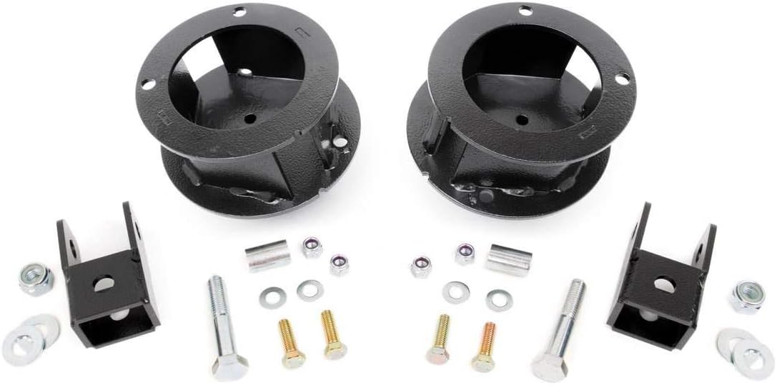 Amazon Com Rough Country 2 5 Leveling Kit Fits 14 Ram Truck 2500 3500 4wd Suspension System 377 Rough Country Automotive