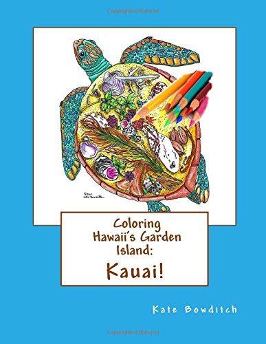 Amazon Com Coloring Hawaii S Garden Island Kauai Adult
