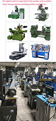 18" 40" 2 Axis Digital Readout DRO 5um Precision TTL Linear Glass Scale for CNC Milling Lathe EMD Machine 450mm+1000mm (2-3 Business Days） - Thumbnail 6