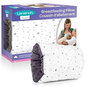 Lansinoh Nursie Nursing Pillow for Breastfeeding Support, 1 Count