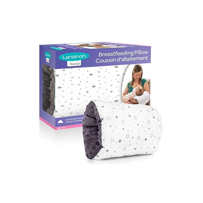Lansinoh Nursie Nursing Pillow for Breastfeeding Support, 1 Count
