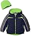 Hawke & Co. Boys' Puffer Coat with Contrast Pieced Insert