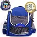 Athletico Power Shot Disc Golf Backpack | 20+ Disc Capacity | Pro or Beginner Disc Golf Bag | Unisex Design (Blue)