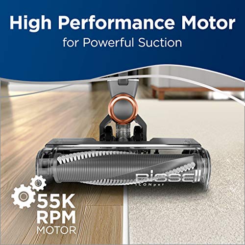 Bissell, 2746A ICONpet Pro Cordless Stick Vacuum Cleaner, Titanium and