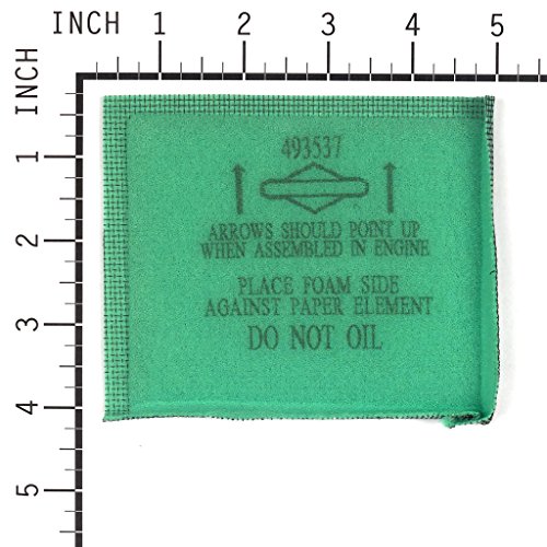 Briggs & Stratton 493537S Filter Pre-Cleaner
