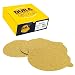 Dura-Gold - Premium - 40 Grit 6" Gold PSA Self Adhesive Stickyback Sanding Discs for DA Sanders - Box of 25 Sandpaper Finishing Discs for Automotive and Woodworking primary