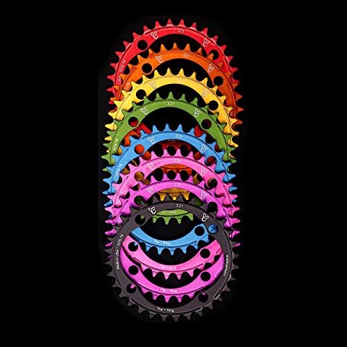 Endless Bike The 1 Ring - Narrow Wide Chain Drop Prevention Chainring (Orange)