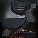 IWB ECO Leather Concealment Holster - Inside The Waist with Metal Clip - Lined Inside for Gun Protection - Fits: Glock 42, SIG P365, Kahr PM 45, Makarov. Kel-Tec PF9 / P11 (Left)
