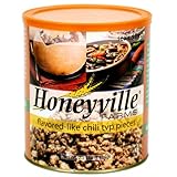 Chili Flavored Textured Vegetable Protein TVP - 2.5 Pound Can