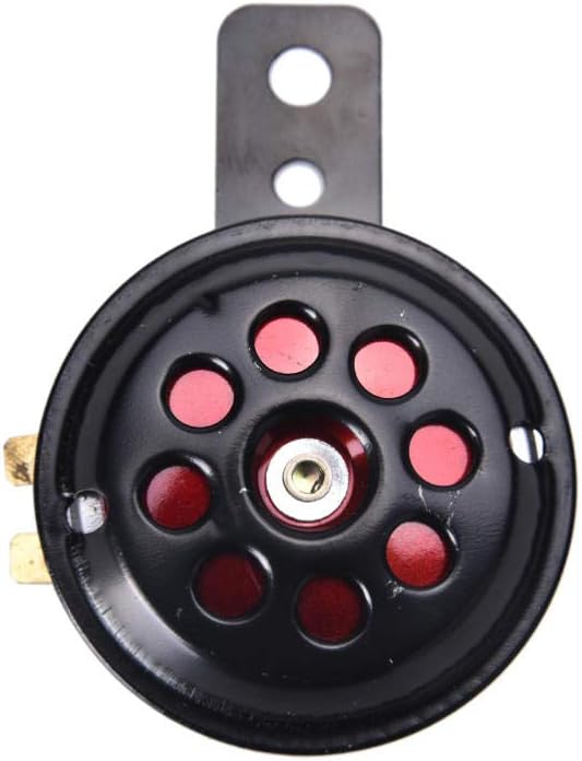DINGR 1PC Air Horn Loud Tone Sound 105db 60V Waterproof Motorbike Bike Trumpet Iron Electric Vehicle Motorcycle ATV