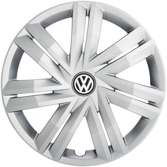 Volkswagen 2G0071454 Hub Caps Set (4 Pieces) Wheel Trims 14 Inch Brilliant Silver - Image 4