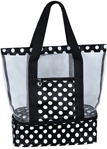 white insulated picnic tote bag