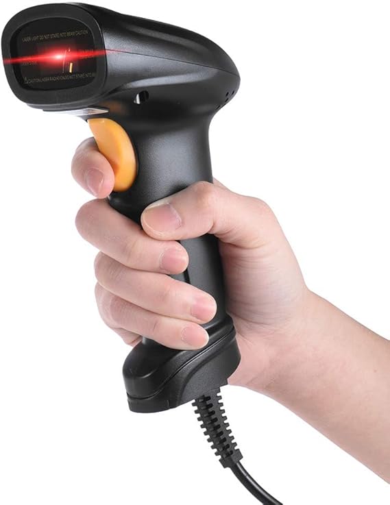 Handheld 1D USB Barcode Scanner Bar Code Reader 120 Times
