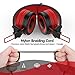Besom Kids Headphones, i66 for Boys Girls Teens Children Toddler Stereo Adjustable Foldable Tangle-Free Cord 3.5mm Jack Wired Over-Ear Headset for iPad iPhone Computer MP3/4 Kindle Tablet (Red)