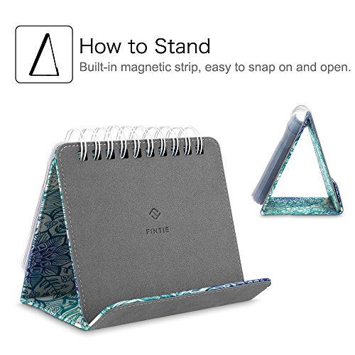Fintie Calendar Photo Album for Fujifilm Instax - 64 Pockets Vegan Leather Photo Album for Fujifilm Mini 9 Mini 8+ Mini 90, HP Sprocket, Kodak Mini, Polaroid Camera 3-Inch Film (Emerald Illusions) - Thumbnail 5