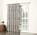 Sun Zero Kara Floral Print Energy Efficient Grommet Sliding Patio Door Curtain Panel, 100