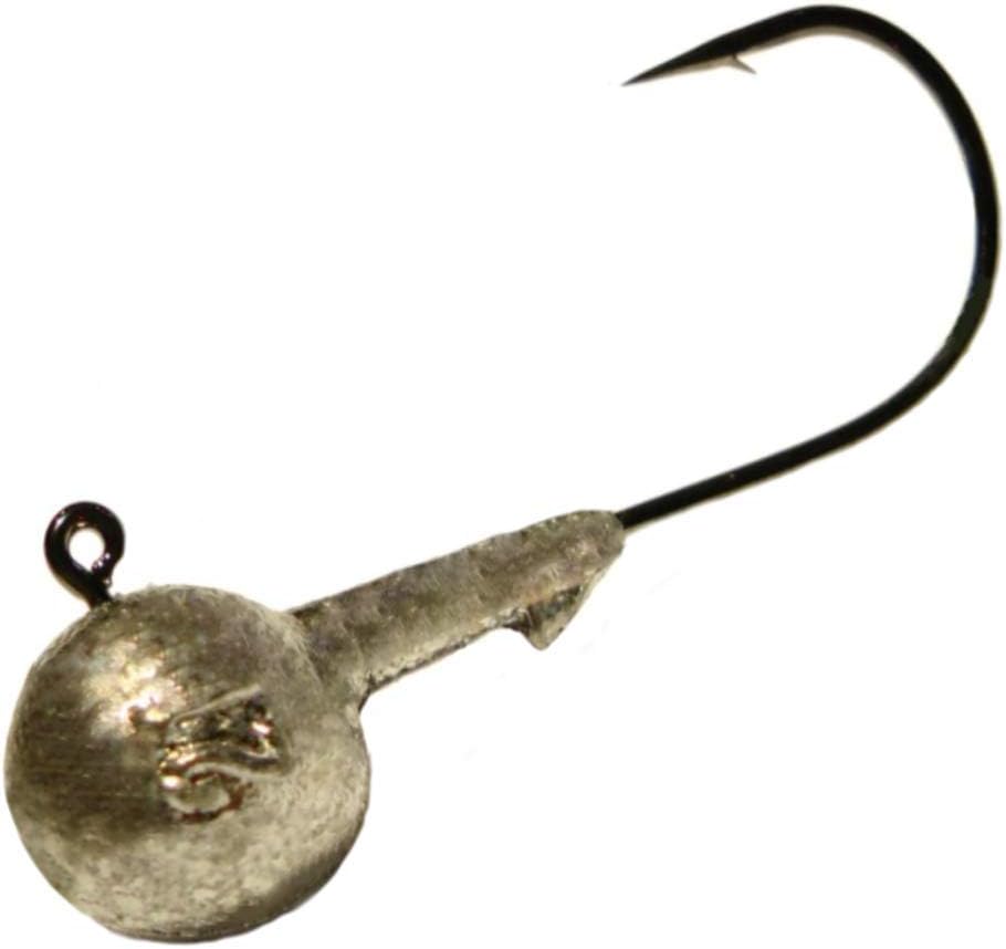 Kashima Hooks, set of 3 ultra sharp round head jig hooks 4/0, 21 g