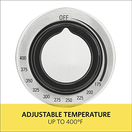 BELLA (14752) 2.6 Quart Air Fryer with Removable Dishwasher Safe Basket