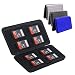 3 Pcs Aluminum SD TF Memory Card Cases, 16 Slots, AFUNTA Water Resistant Shock-Proof SD Micro SD TF SDHC SDXC Camera Card Storage - Silver, Black, Blue