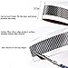 Door Entry Guards Scratch Cover Protector Paint Threshold Guard,Carbon Fiber Silver Edge car Bumper Door Guard/Rear Bumper Guard Scratch Scratch Protection Strip 100% Waterproof(width5CM long2.5M)…