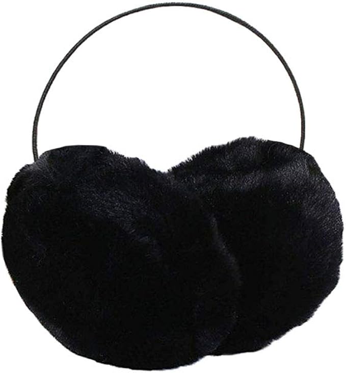WenMei Women's Winter Fashion Soft Fluffy Fuzzy Ski Earmuff Ear Warmer Earlap Muffs Headband