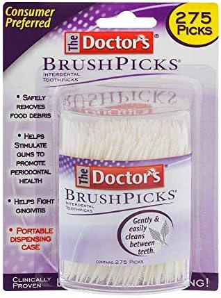 The Doctor's BrushPicks 275 each - 4 Pack = 1100 Brushpicks