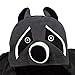 WOTOGOLD Animal Cosplay Costume Racoon Unisex Adult Pajamas Gray Large