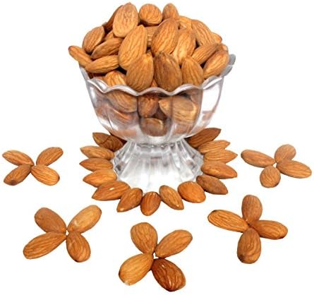 babji Fresh California Almonds | Premium Quality Non Polished Carmel Variety | Badaam | Badam Giri (250g)