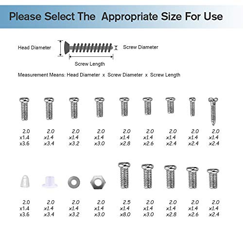 image for Cosy Eyeglass Repair Kit Sunglasses Repair Kit with Screws Screwdriver
