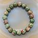 Wholesale Natural Gemstone Beads Stretch Bracelet Healing Reiki 4,6,8,10,12mm (4mm, Unakite)
