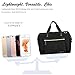 Clearance Sale Diaper Bag Tote Stylish for Mom and Dad Convertible Travel Baby Bag for Boys and Girls with Changing Pad, Insulated Pockets (Black)