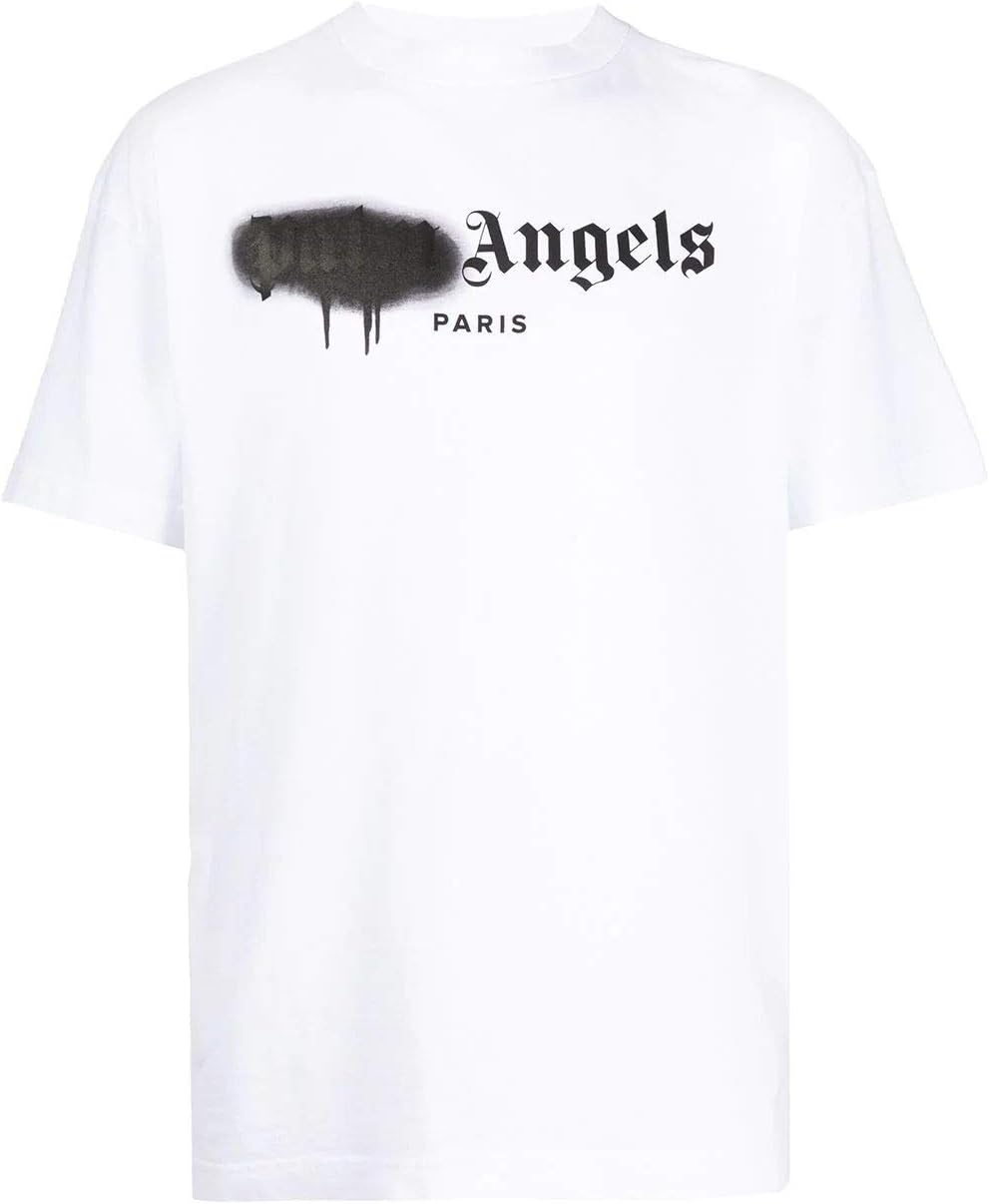 PALM ANGELS Luxury Fashion Mens PMAA001S204130230110 White T-Shirt | Spring Summer 20